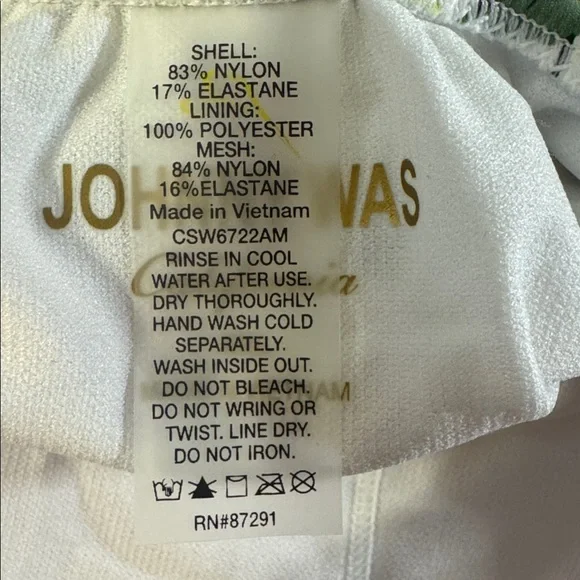 Johnny Was Fay Floral Ruched One-Piece Swimsuit NWOT size XXL - Picture 6 of 6